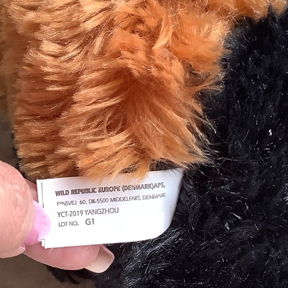 Wild Republic Red Panda Plush Ringtail Stuffed Animal Toy - Picture 8 of 9